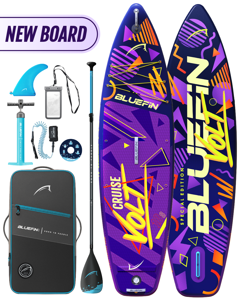 Cruise 10'8 Volt Limited Edition Premium Inflatable SUP Paddleboard