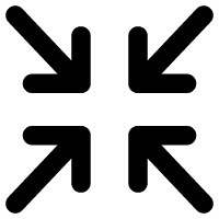 Four black arrows pointing inward, forming a cross shape in the center.