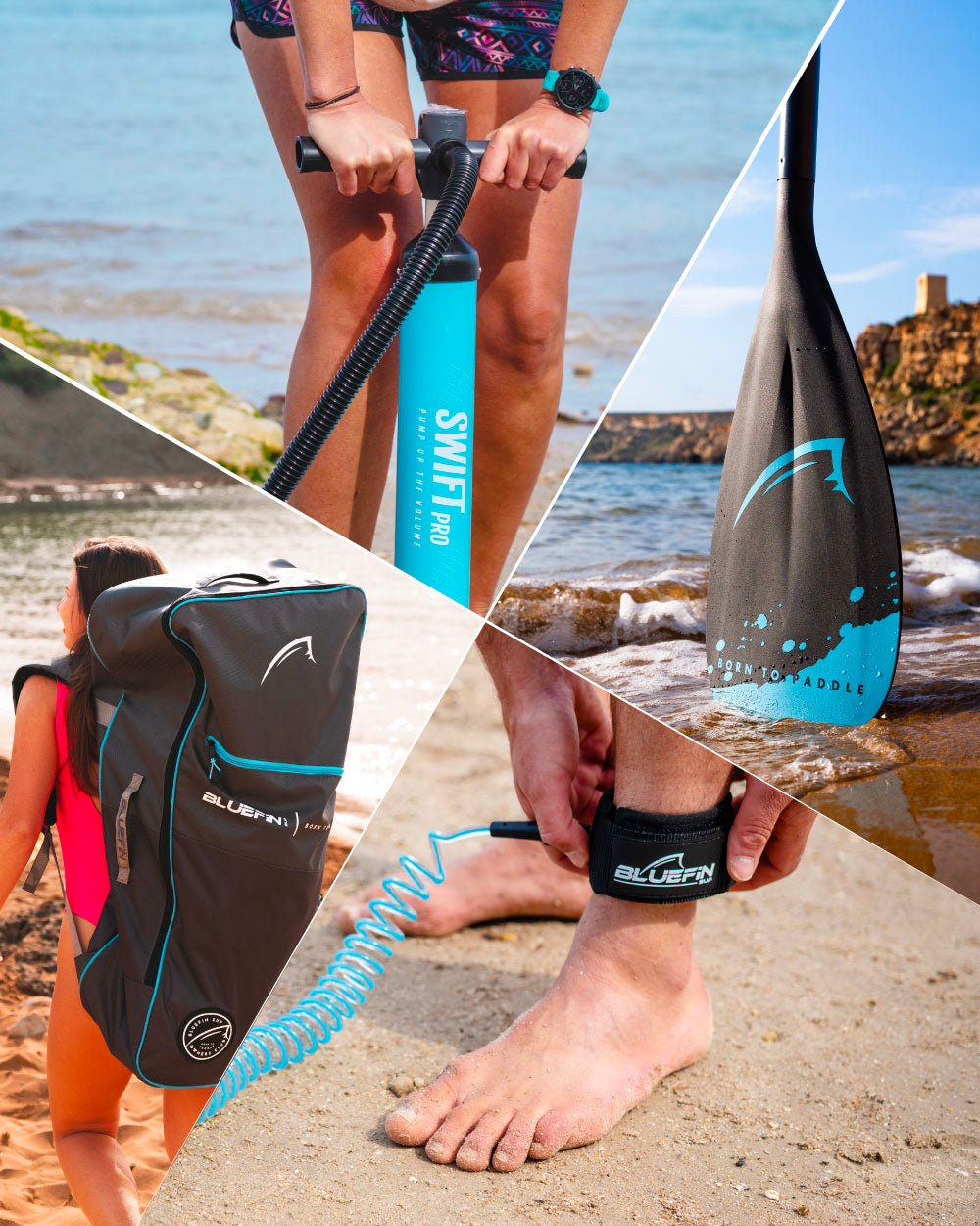 Ultimate New Year SUP Bundle Blue (Worth €1025)