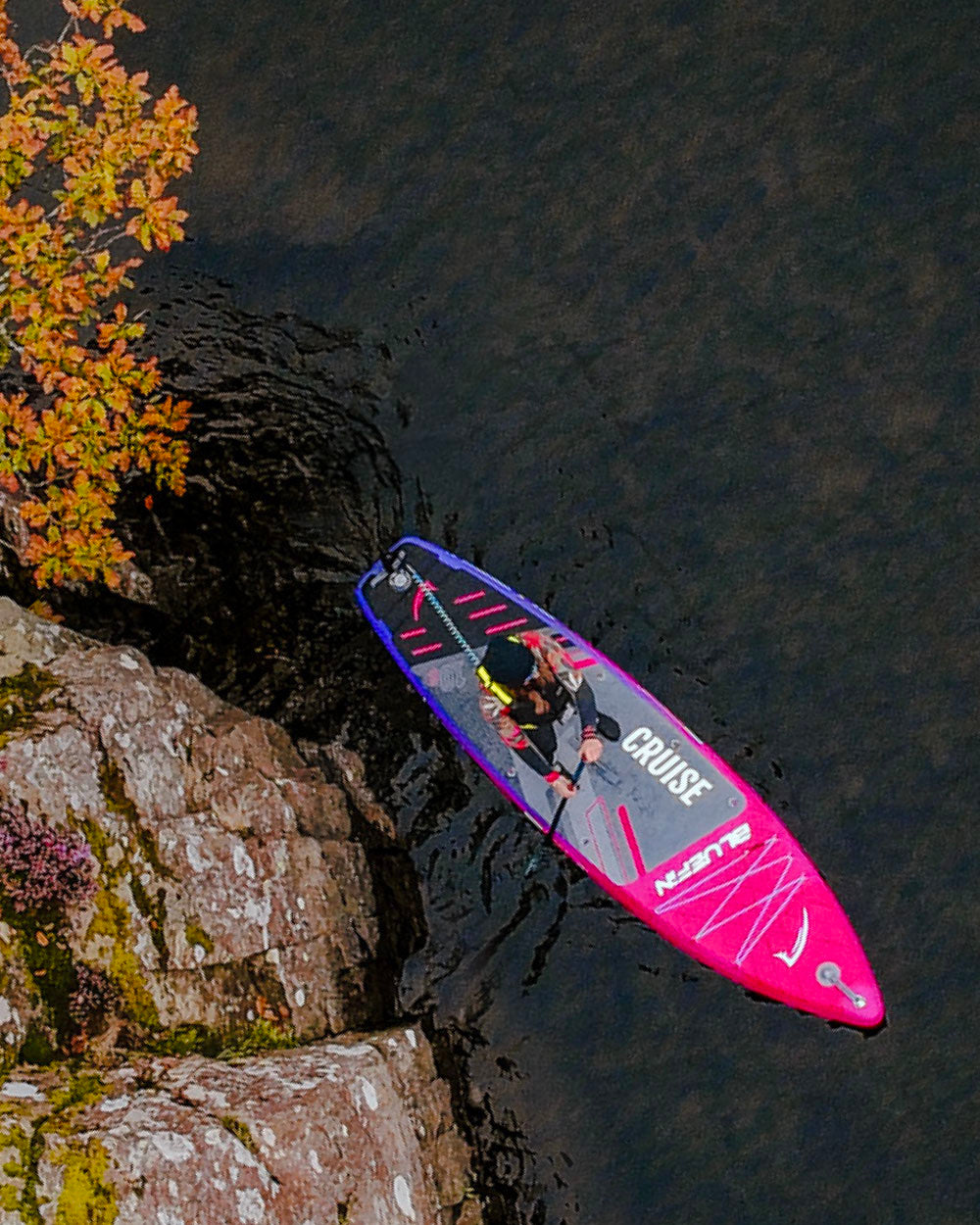 <tc>Cruise</tc> Planche à pagaie gonflable 10'8 SUP - Rouge