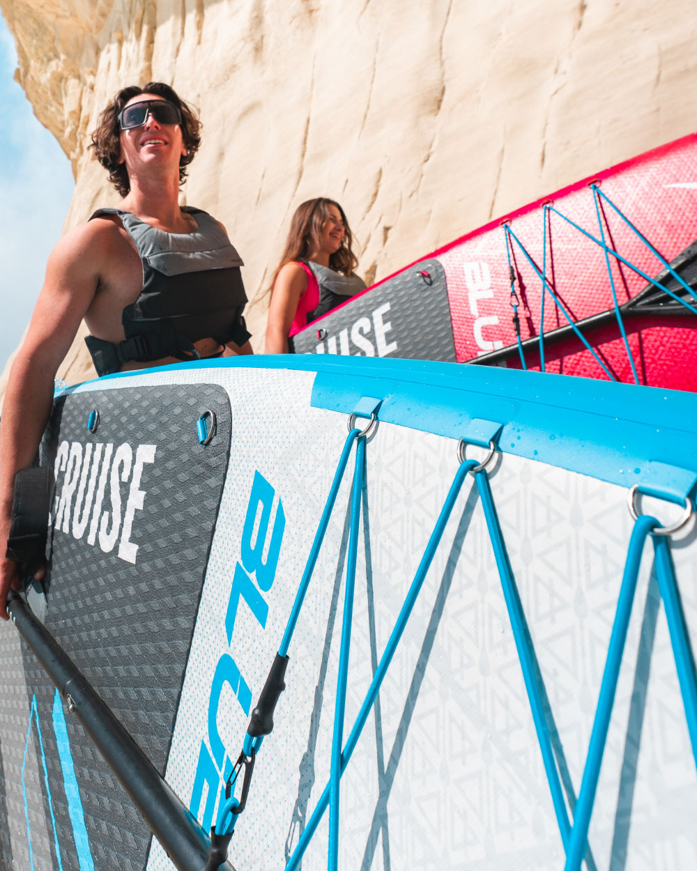 <tc>Blue Original Cruise Paddleboard gonflable + appareil photo gratuit</tc>