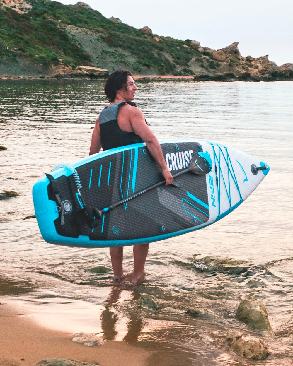 <tc>Blue Original Cruise Paddleboard gonflable + appareil photo gratuit</tc>