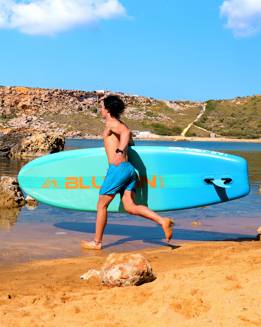 Blue Lagoon Lite Inflatable Paddleboard + Free Camera