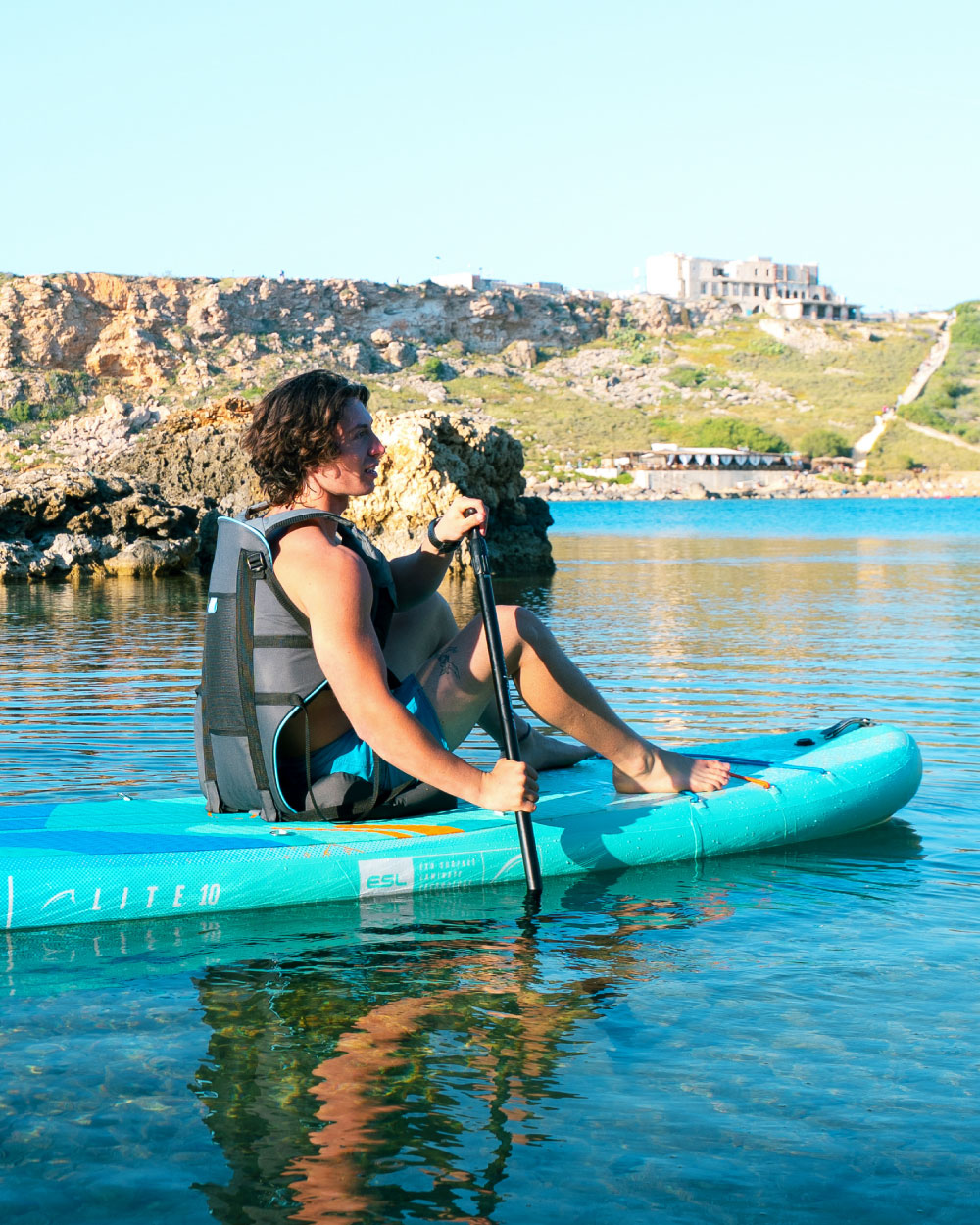 Blue Lagoon Lite Inflatable Paddleboard + Free Camera