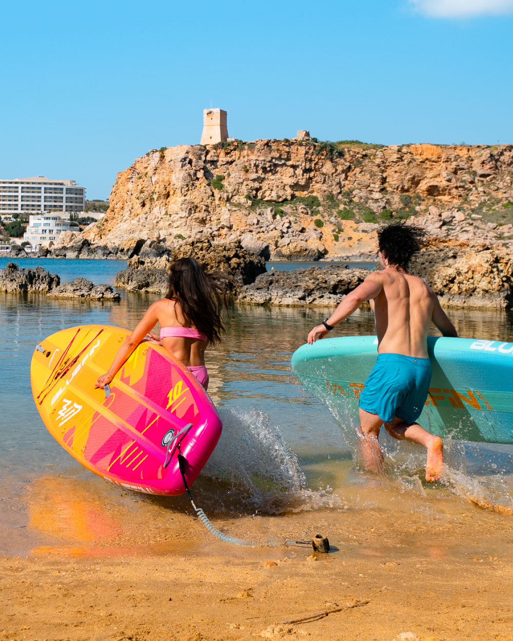 Blue Lagoon Lite Inflatable Paddleboard + Free Camera