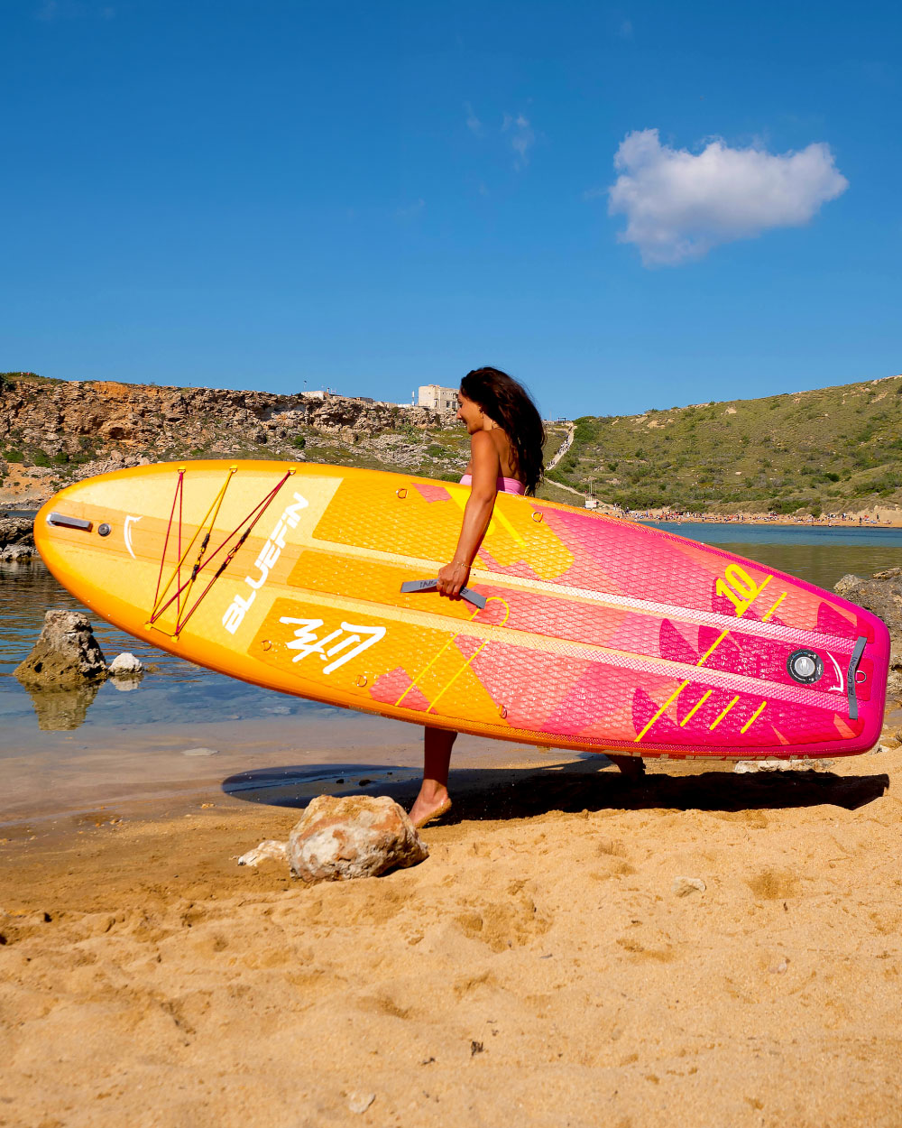 <tc>Pink Coral</tc> <tc>Lite</tc> Gamme de Paddleboards Gonflables