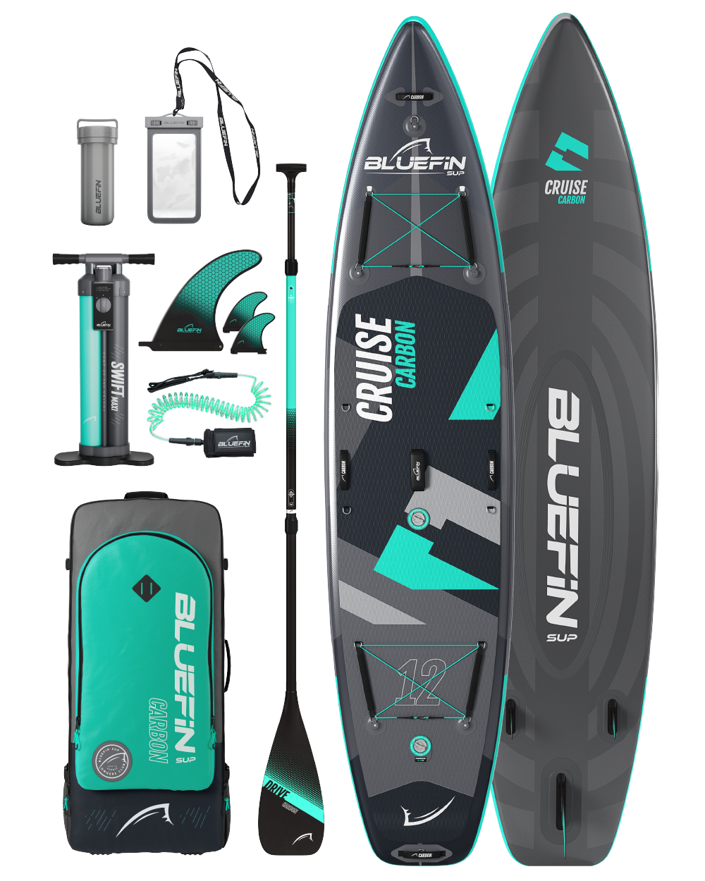 Cruise Carbon Gamme de paddleboards gonflables