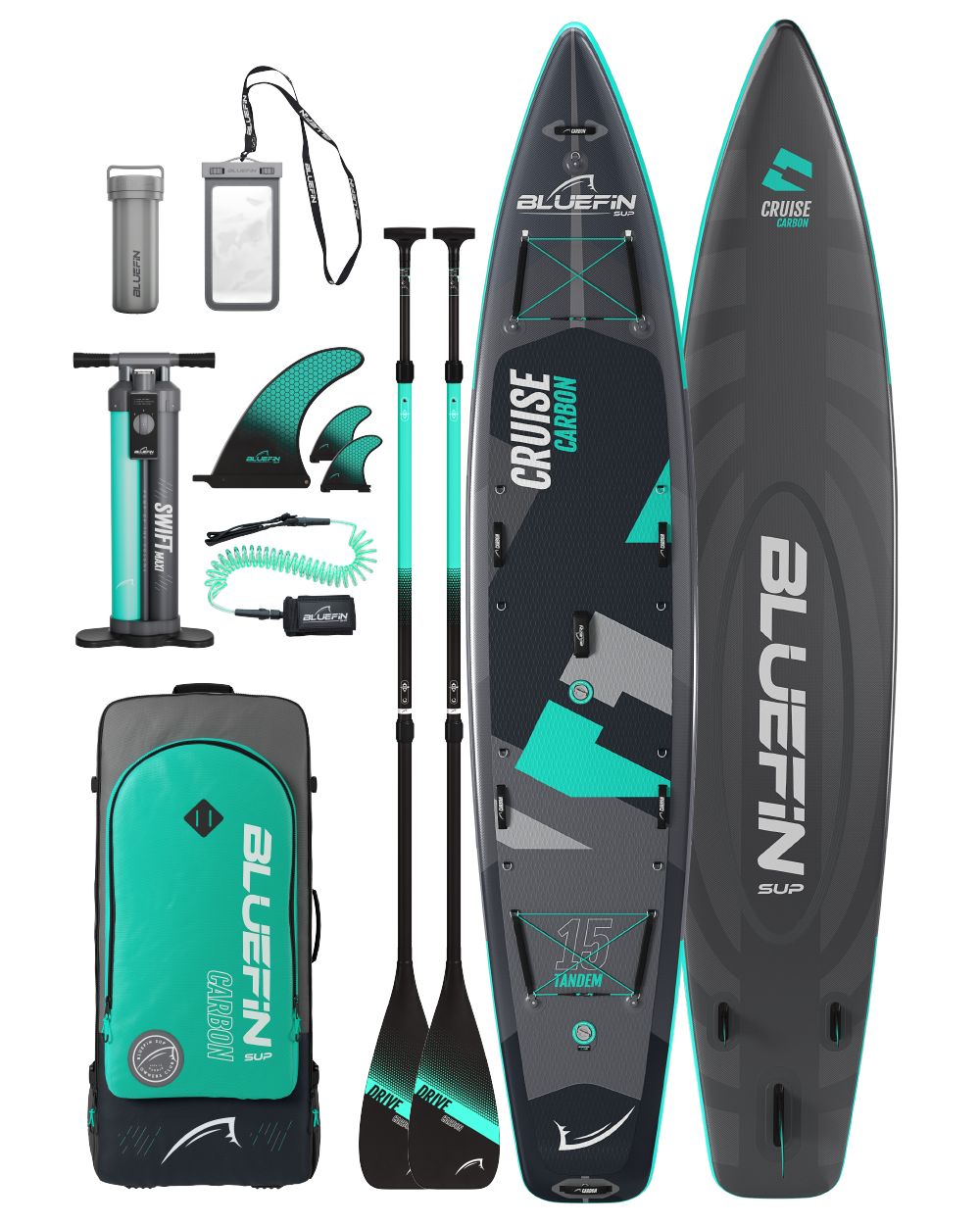 Cruise Carbon Gamme de paddleboards gonflables