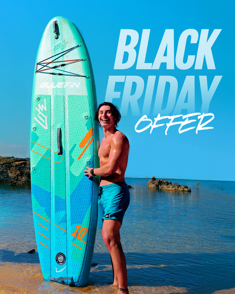 <tc>Blue Lagoon</tc> <tc>Lite</tc> Planche à pagaie gonflable SUP