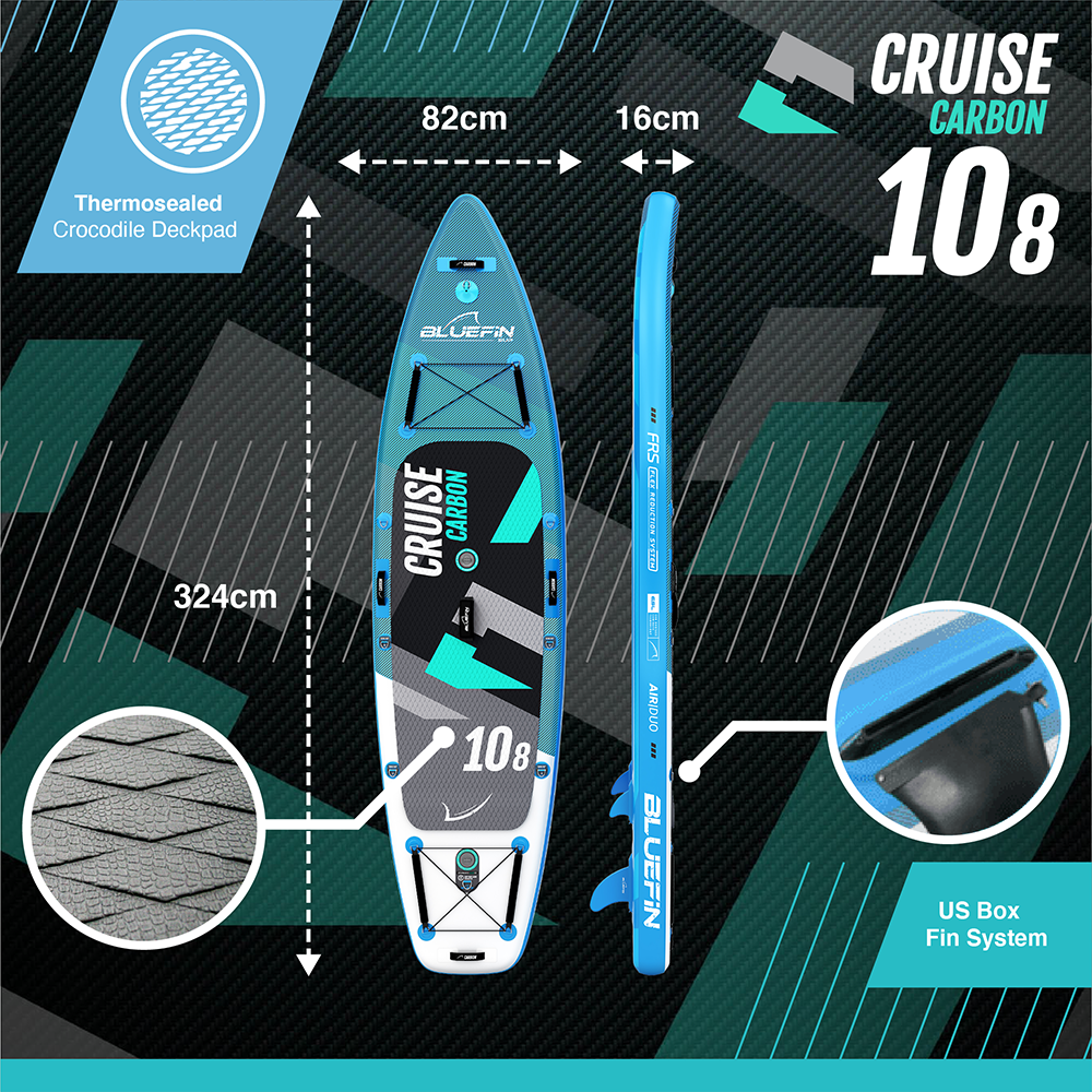 Cruise Carbon Clearance Inflatable Paddleboard