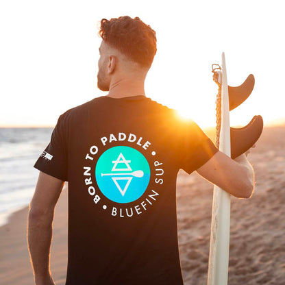 Born To Paddle T-shirt noir