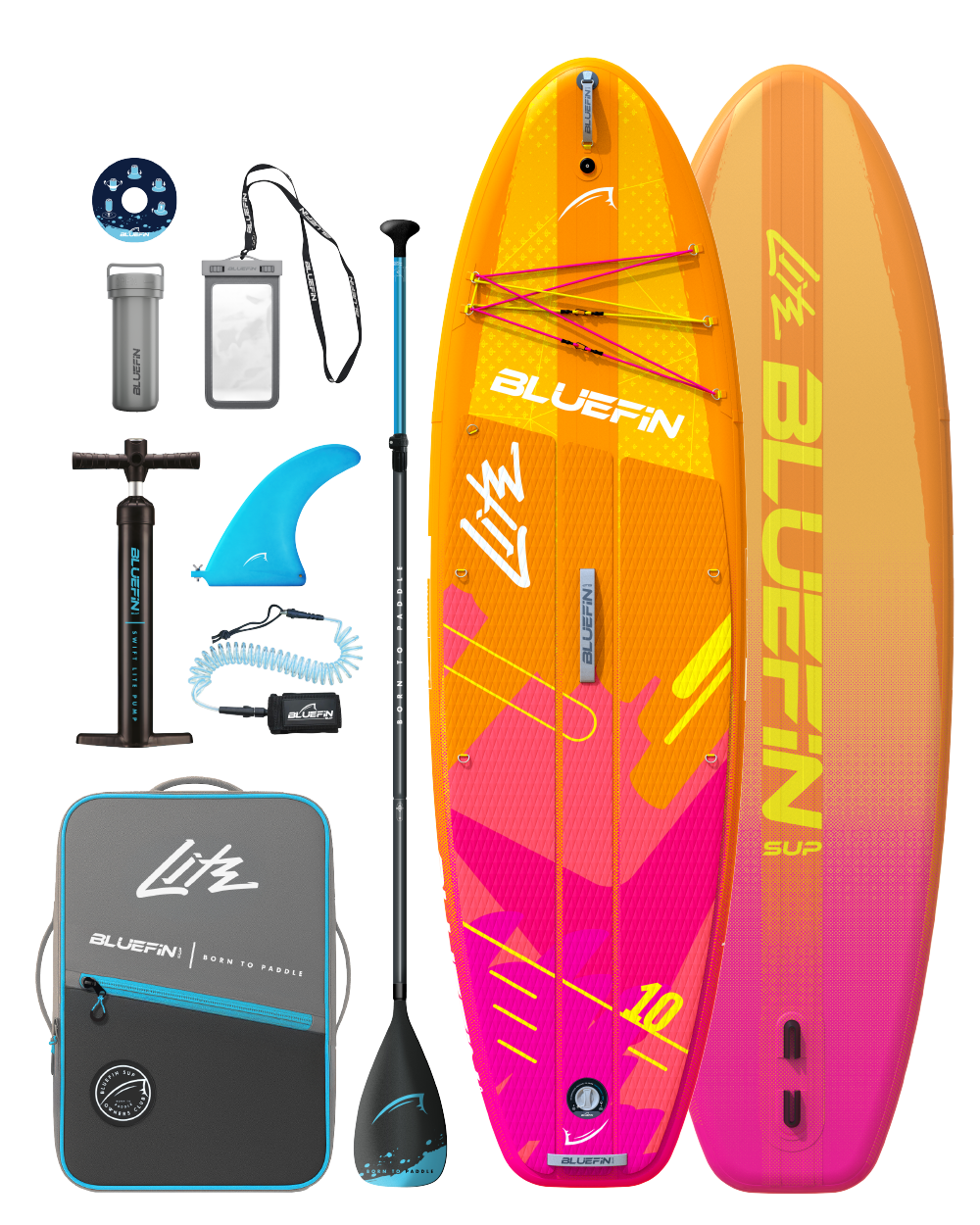 Pink Coral Lite Inflatable Paddleboard Range