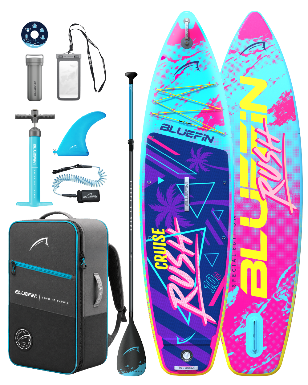 Cruise 10'8 Rush Limited Edition Premium Inflatable SUP Paddleboard