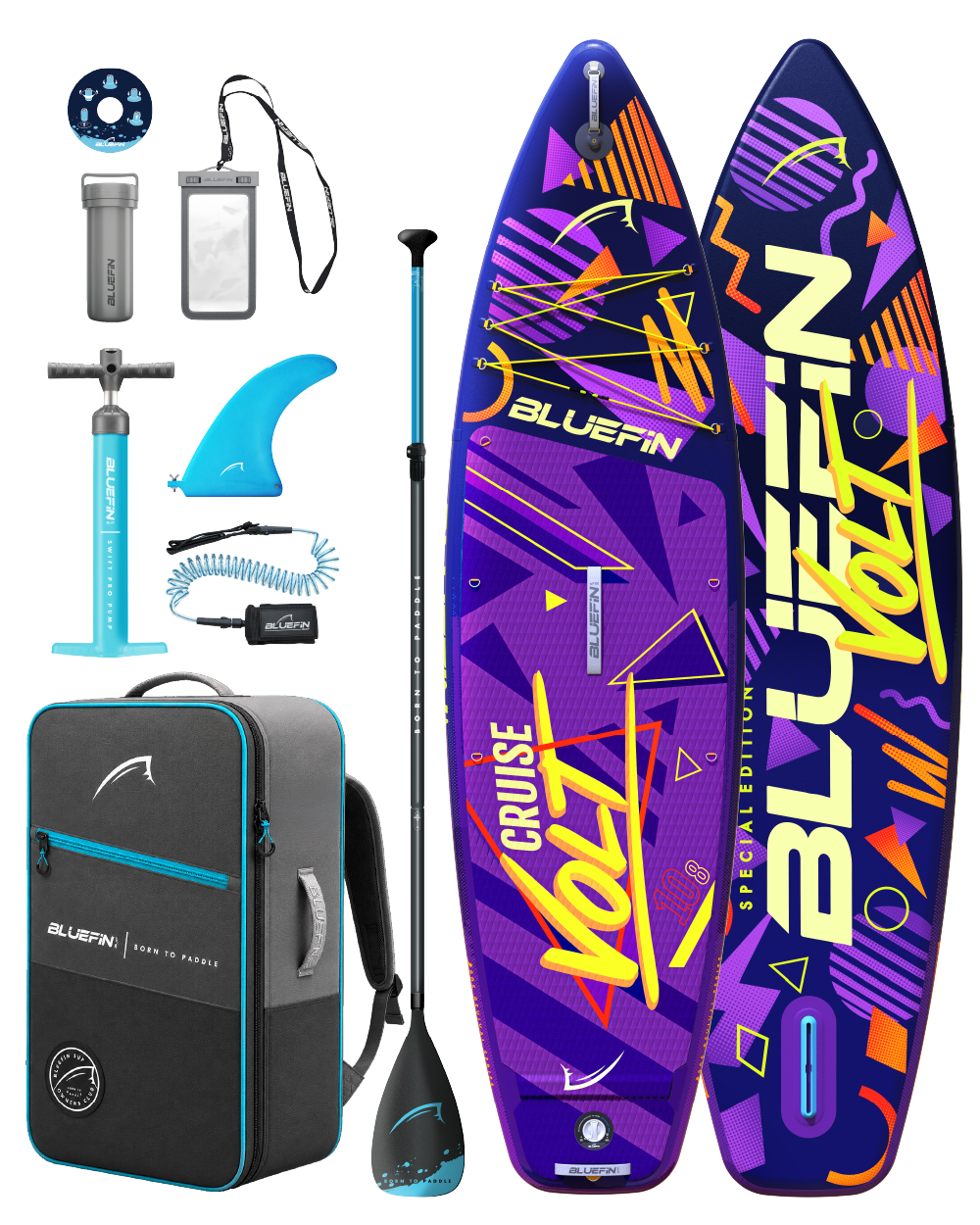 Cruise 10'8 Volt Édition Limitée Premium Paddleboard Gonflable SUP